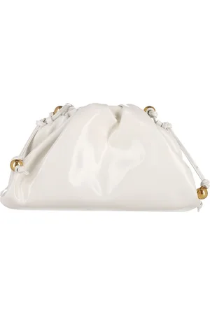Bottega Veneta Pre-owned Womens Mini Pouch Clutch in Patent Leather Leather (archived) - One Size