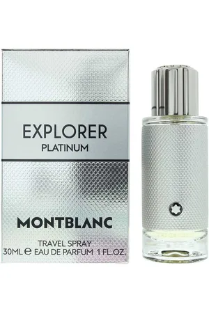 Montblanc Mens Explorer Platinum Eau de Parfum 30ml Spray for Him - One Size