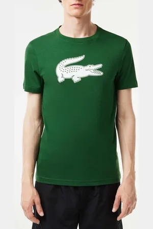 Lacoste Mens Ultra Dry XXL Logo Sport T-Shirt in - Size Small