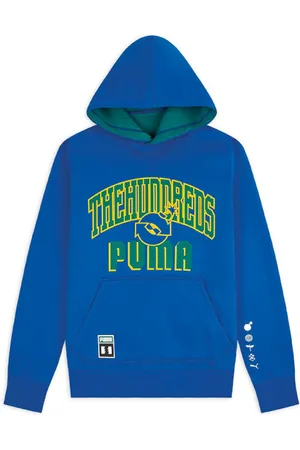PUMA X The Hundreds Reversible Long Sleeve Mens Hoodie 598311 89 - Cotton - Size Large