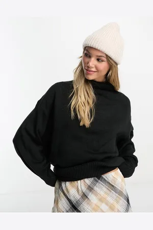 ASOS Womens oversized high neck jumper in - Size 4 UK