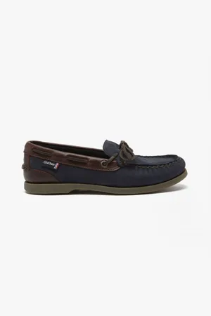 Chatham Womens OLIVIA G2 Ladies Boat Shoes Navy/Seahorse - - Size UK 4
