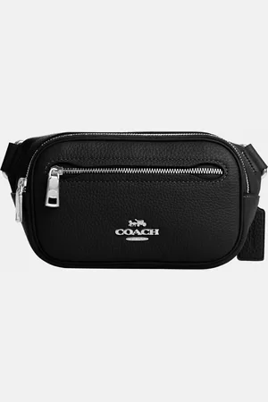 Coach Mens Elias Mini Belt Bag in Pebbled Leather - - One Size