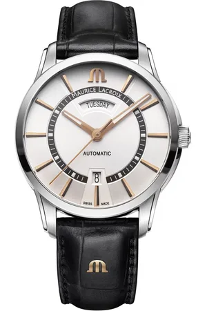 Maurice Lacroix Pontos Mens Watch PT6358-SS001-230-2 Leather (archived) - One Size