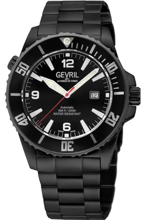 Gevril Mens Canal Street 46603B Swiss Automatic Sellita SW200 Watch - - One Size
