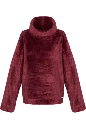 Regatta Womens/Ladies Bardou II Velour Fleece Top (Cabernet) - - Size 8 UK