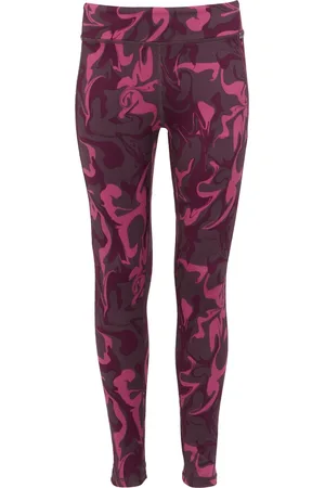 Regatta Kids Unisex Childrens/Kids Barlia Marble Winter Leggings (Deep Plum) - - Size 14Y