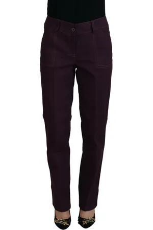 Bencivenga Womens Gorgeous Cotton Tapered Pants - - Size IT 48 (Women