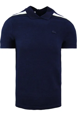 Lacoste Motion Tricolor Caviar Piqué Womens Polo Shirt Cotton - Size 12 UK