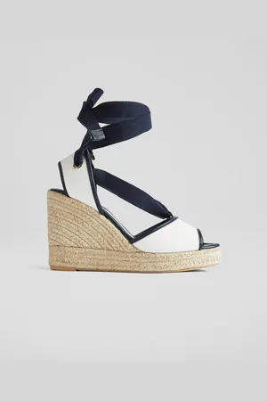 LK Bennett Womens Chiara Casual Sandals, /Cream - Size UK 3