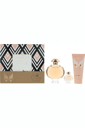 Paco rabanne Womens Olympea Eau de Parfum 80ml, Eau de 6ml + Body Lotion 100ml - One Size