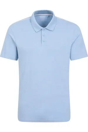 Mountain Warehouse Mens Cordyline Textured Polo Shirt (Pale ) - Size 4XL