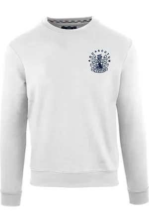 Aquascutum Mens Aldis Chest Logo Sweatshirt - Size 2XL