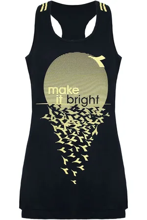 Diadora Make It Bright Womens Tank Top Cotton - Size Large