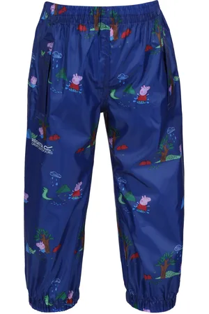 Regatta Kids Unisex Childrens/Kids Peppa Pig Waterproof Trousers (New Royal) - - Size 4-5Y