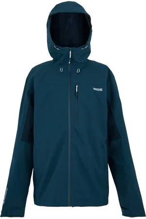 Regatta Mens Birchdale II Waterproof Jacket (Moonlight Denim/Navy) - - Size Small