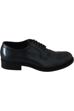 Dolce & Gabbana Mens Leather Derby Dress Formal Shoes - Size EU 39