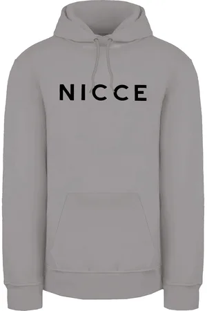 Nicce London Original Logo Mens Chalk Hoodie - Size X-Small
