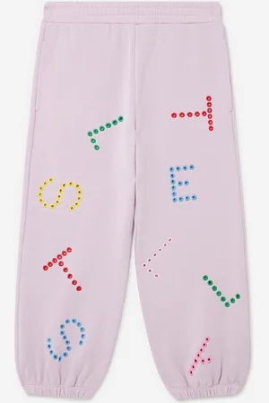 Stella McCartney Girls Logo Joggers in - Size 14Y