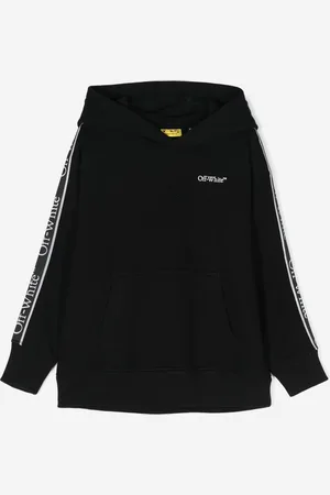 OFF-WHITE Boys Bookish Logo Band Hoodie in - Size 8Y