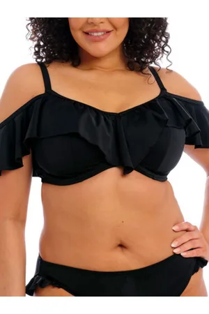 Elomi Womens Plain Sailing Bikini Top - Polyamide - Size 40FF