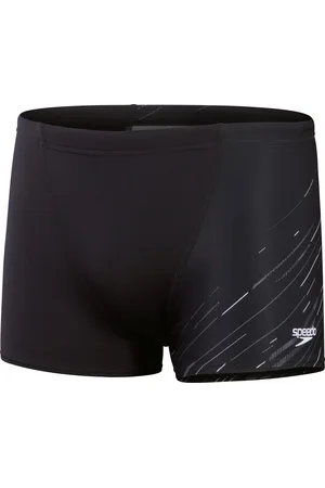 Speedo Mens Hyper Boom V-Cut Aquashorts in Grey Nylon - Size 30 inch