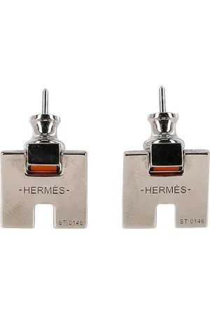 Hermès Pre-owned Womens Hermès Eileen Earrings in Metal - One Size