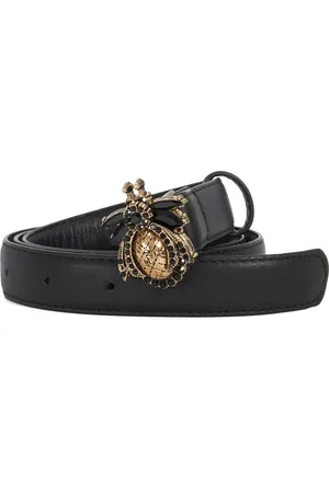 Dune Womens Accessories Nadine - Bug Leather Belt - - Size M