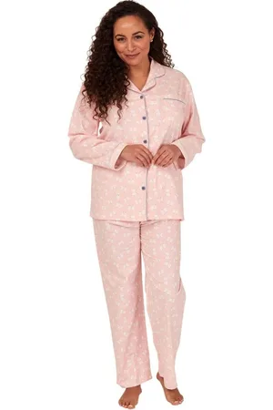 Marlon Womens Penguin Print Brushed Cotton Pyjama Set - - Size X-Small/Small