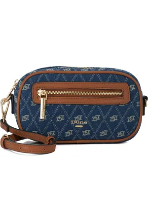 Dune Womens Accessories Kashao - Monogrammed Cross-Body Camera Bag - Fabric - One Size