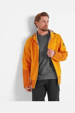 Tog 24 Bowston Mens Waterproof Jacket Tangerine - - Size Small