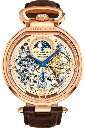 Stuhrling Mens Gold Automatic 46mm - One Size