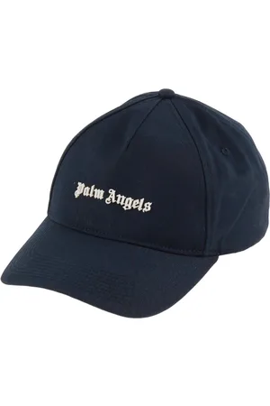 Palm Angels Mens Logo Navy Cap - One Size