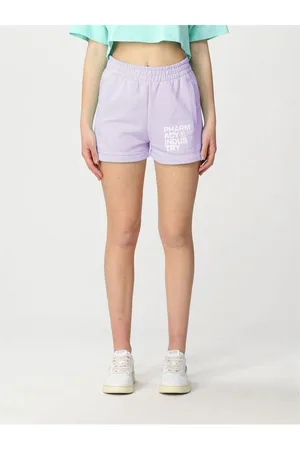 PHARMACY INDUSTRY WoMens Chic Cotton Shorts material_cotton - Size Large