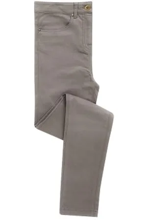 Premier Womens/Ladies Performance Chino Jeans (Steel) - - Size 22 Long