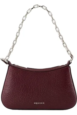 Alexander McQueen Womens Mini Cross Bar Purse - - Leather - Lambskin - One Size