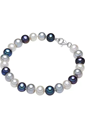Valero Pearls Womens Bracelet 925/- Sterling Silver - - Size 20 cm