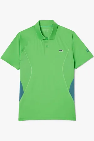 Lacoste Mens Sport Tennis x Novak Djokovic Regular-Fit Polo Shirt in - Size 4XL