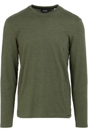 Regatta Mens Maylow Plain T-Shirt (Dark Marl) - Size 2XL