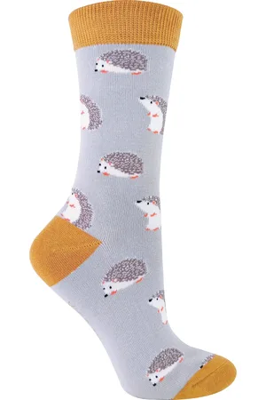 Miss Sparrow Womens Novelty Animal Soft Bamboo Breathable Socks - Cotton - Size 4-6.5 (UK Shoe)