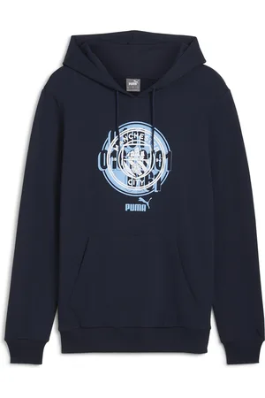 PUMA Mens Manchester City ftblCULTURE Hoodie - - Size X-Large