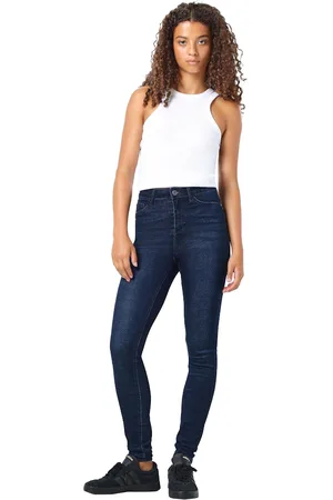 Noisy May WoMens Skinny Fit Jeans Dark Wash - - Size 28W/32L