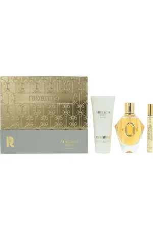 Paco rabanne Womens Million Eau de Parfum 90ml, 10ml + Body Lotion Gift Set for Her - One Size