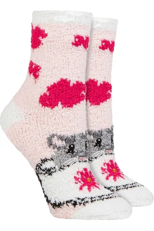 Wild Feet 2 Pack Ladies Cosy Socks in Gift Box