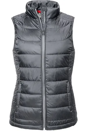 Russell Athletic Womens/Ladies Nano Body Warmer (Iron) - - Size 3XL