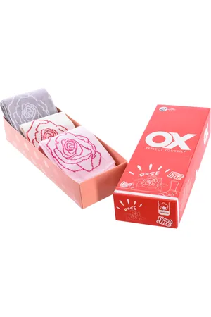 Ox Womens Pack of 6 low socks with fresh scents - - One Size