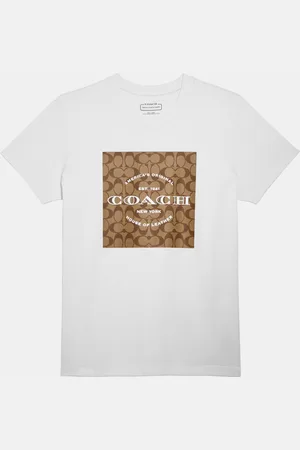 Coach Womens Signature T-Shirt - - Size Medium