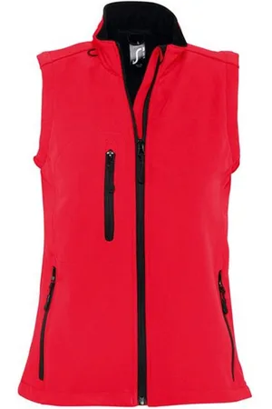 Sols Womens/Ladies Rallye Soft Shell Bodywarmer Jacket - Size X-Large