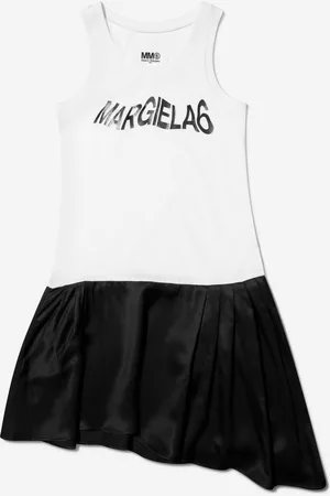 Maison Margiela Girls Kids Sleeveless Dress In - Size 12Y