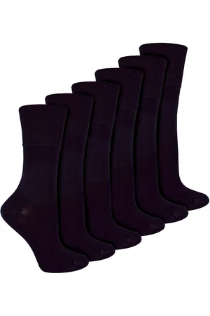 IOMI Womens - 6 Pack Ladies Diabetic Bamboo Socks